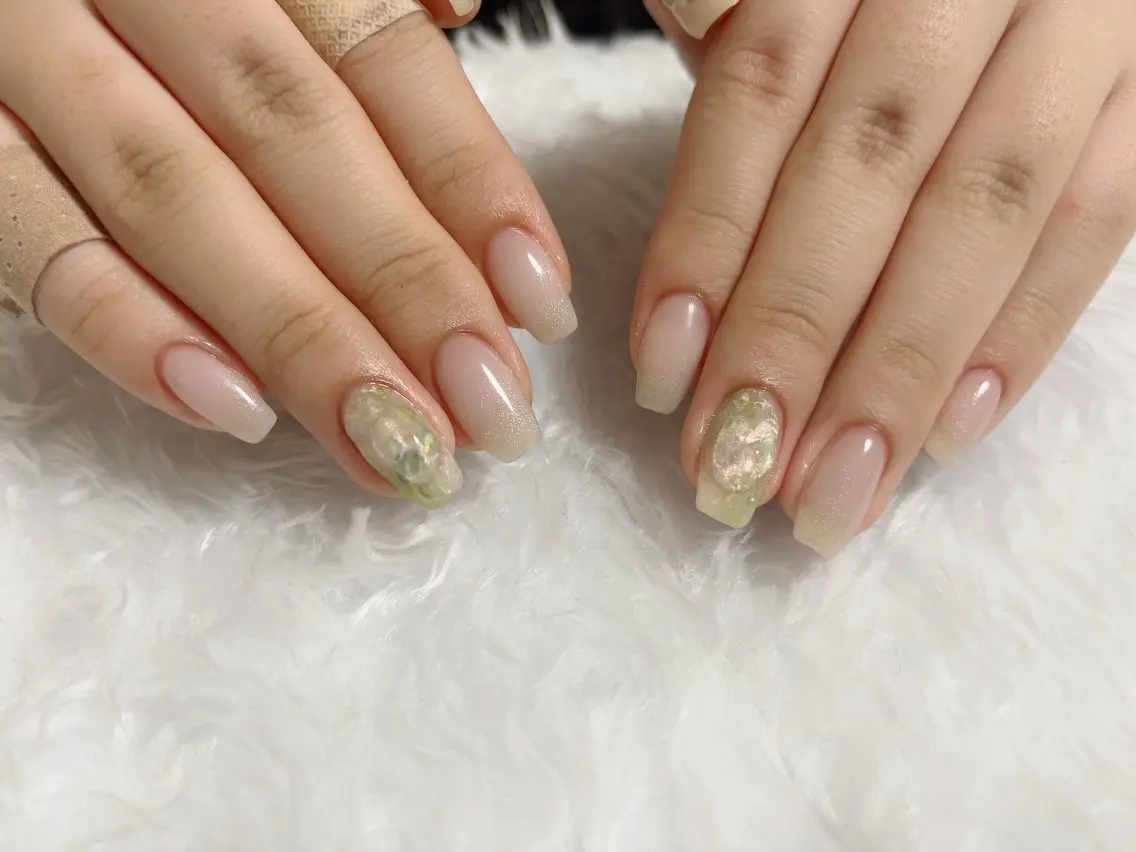 ネイル フットネイル 松永 いぶきのネイルデザイン