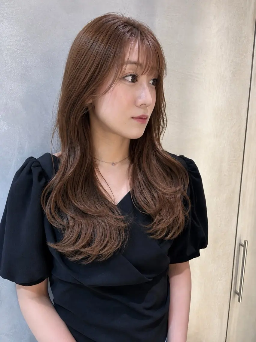 ロング カラー カット ヘアカラー トリートメント 🌈レイヤーカット/ /吉田悟志🌈のヘアスタイル