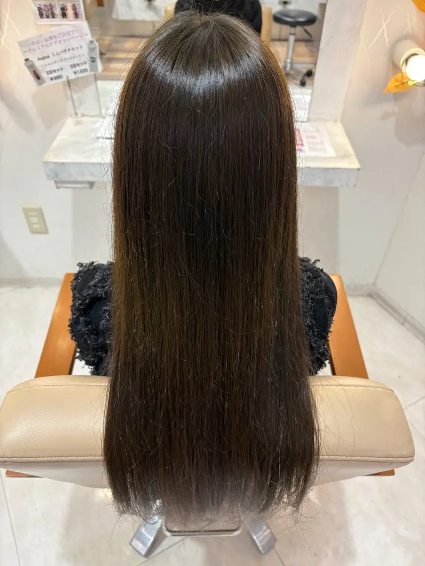 ロング カラー ヘアカラー 新庄 雪乃のヘアスタイル