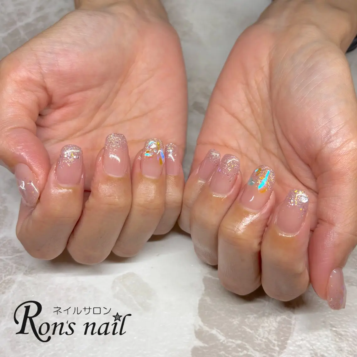 ネイル Ron's nail 笹岡のネイルデザイン