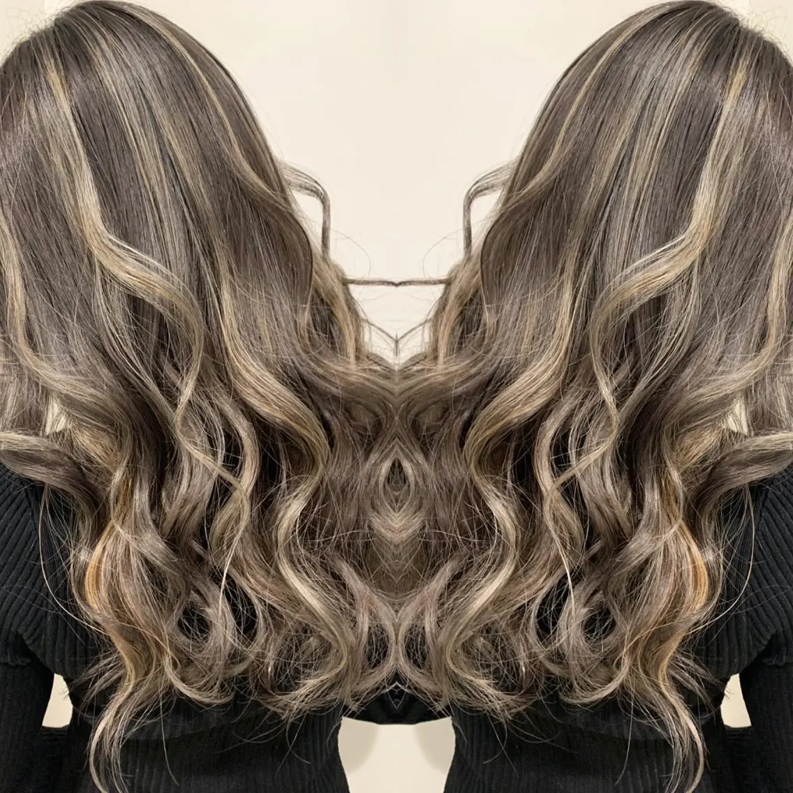ロング カラー ヘアアレンジ ハイライトカラー ハイライト 🎨カラー満足度 500%💫ヅル💫のヘアスタイル