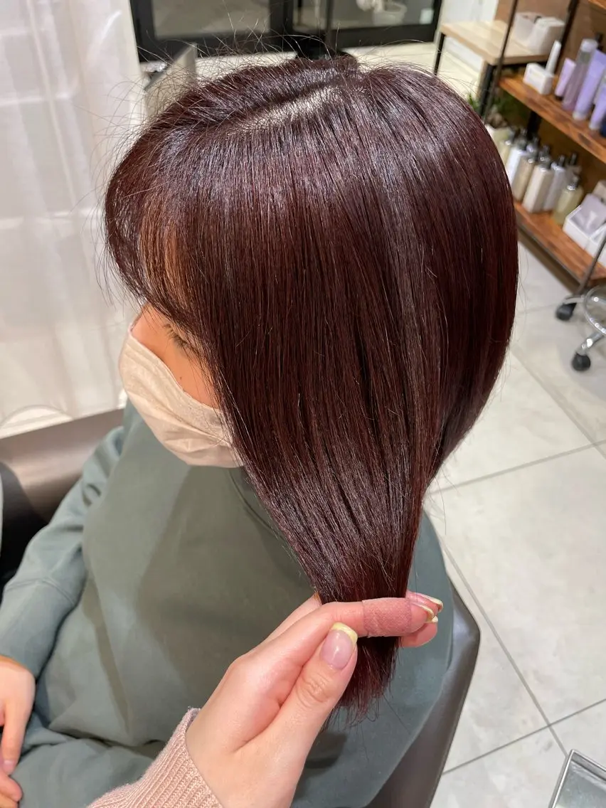 【 20%off 】カラー+オージュア集中4stepトリートメントの写真