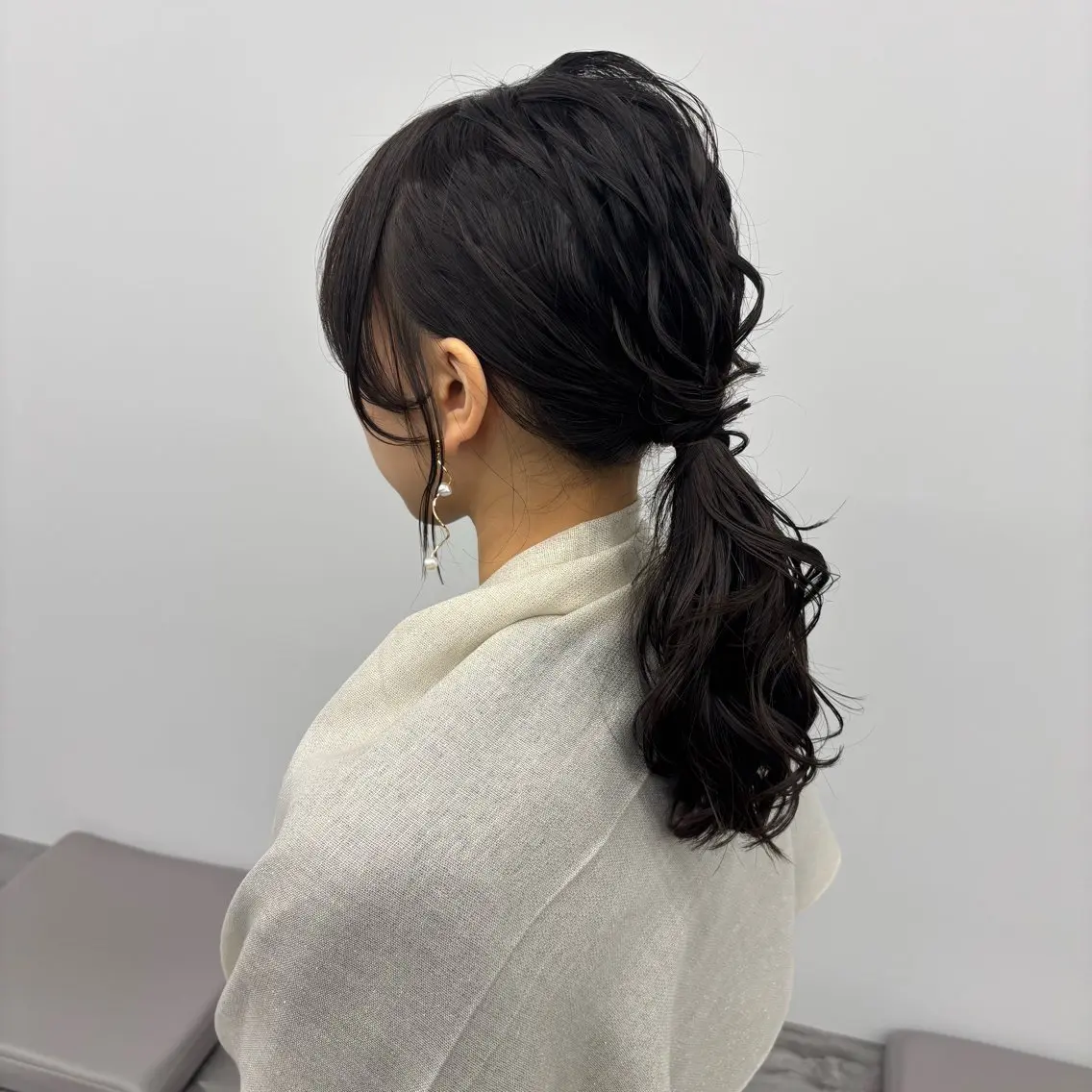 セミロング ヘアアレンジ ヘアセット MAI ROCCO3rdのヘアスタイル