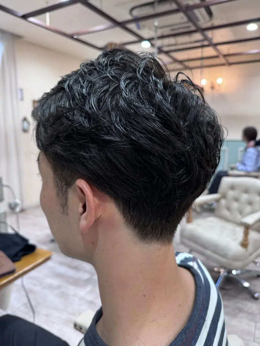 メンズ メンズショート カット トリートメント ヘッドスパ 新越谷noble店長 松本拓也▶◀*.のヘアスタイル