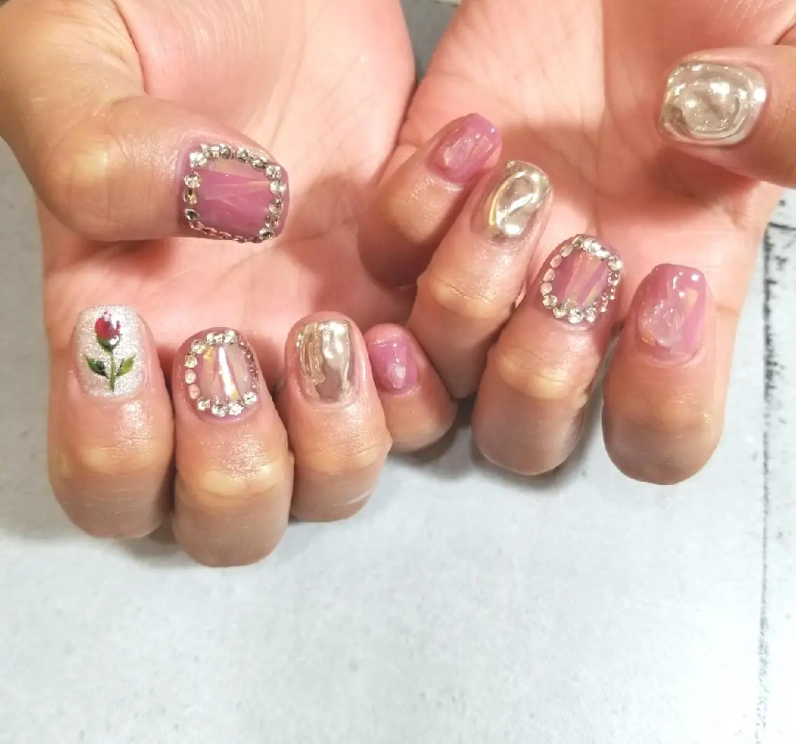 ネイル アートネイル nijiiro🌈 サトウのネイルデザイン
