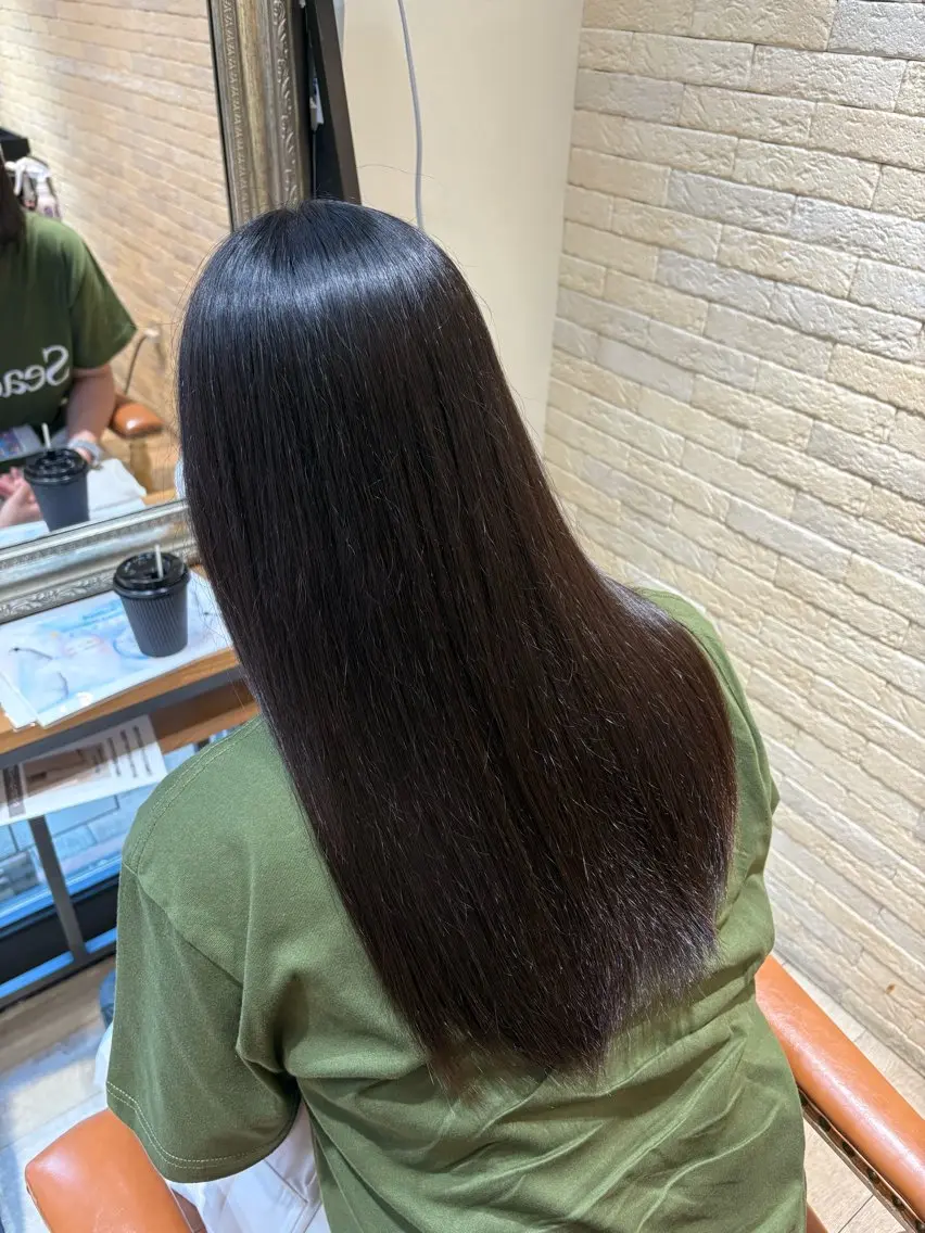 ロング トリートメント しおり🍬 KOKORO🤍のヘアスタイル