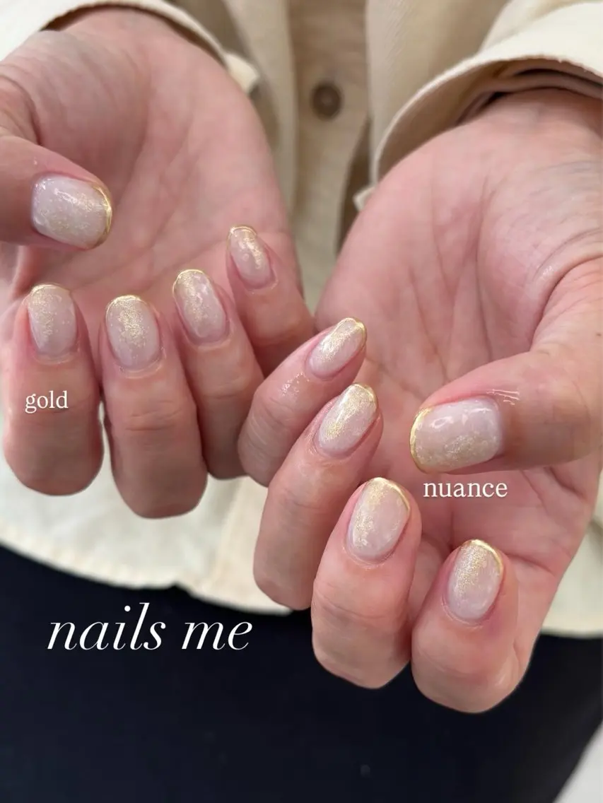 ネイル ニュアンスネイル ハンドネイル nails 🎀meのネイルデザイン