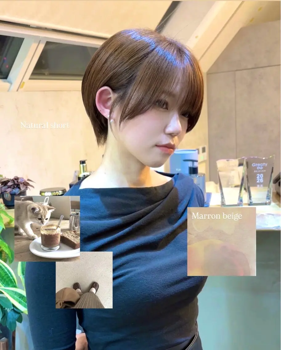 ショート カット ヘアカラー トリートメント 盛れるショート/ボブ ×髪質改善♥️マリンのヘアスタイル