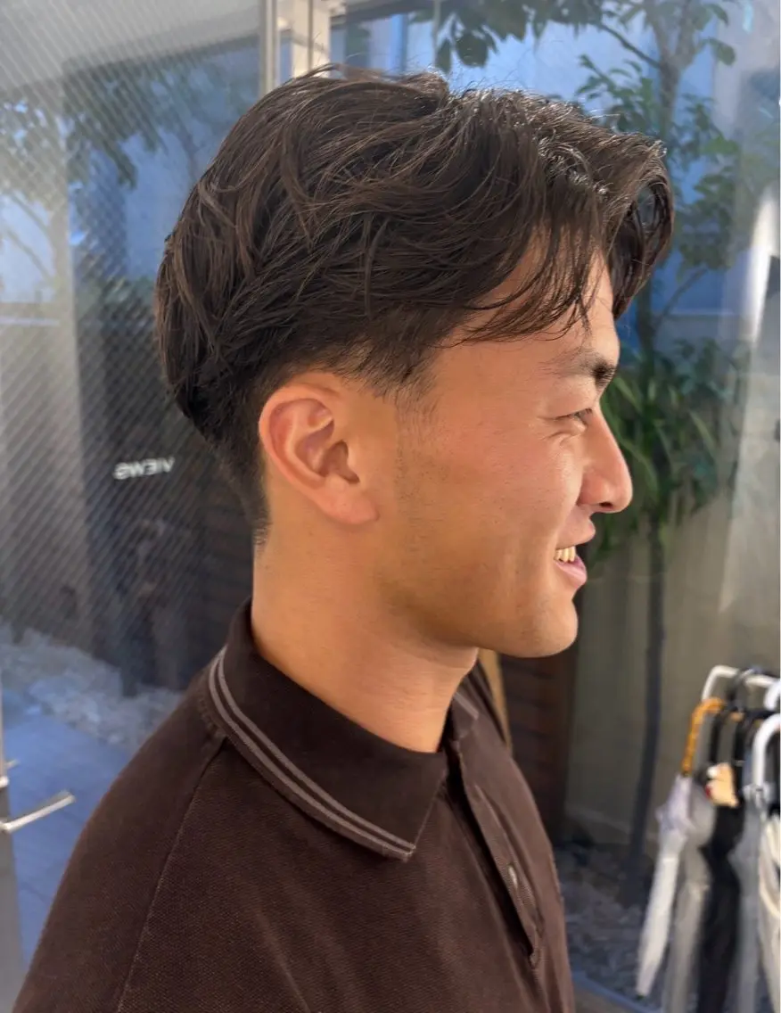 メンズ フジイ トワのヘアスタイル