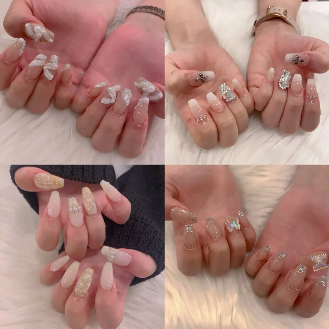 🆙🈷️末まで限定デザイン💅店内サンプルコース💅パーツ込みの写真