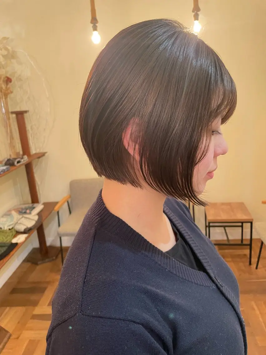 ショート ボブ 水野 愛弓のヘアスタイル