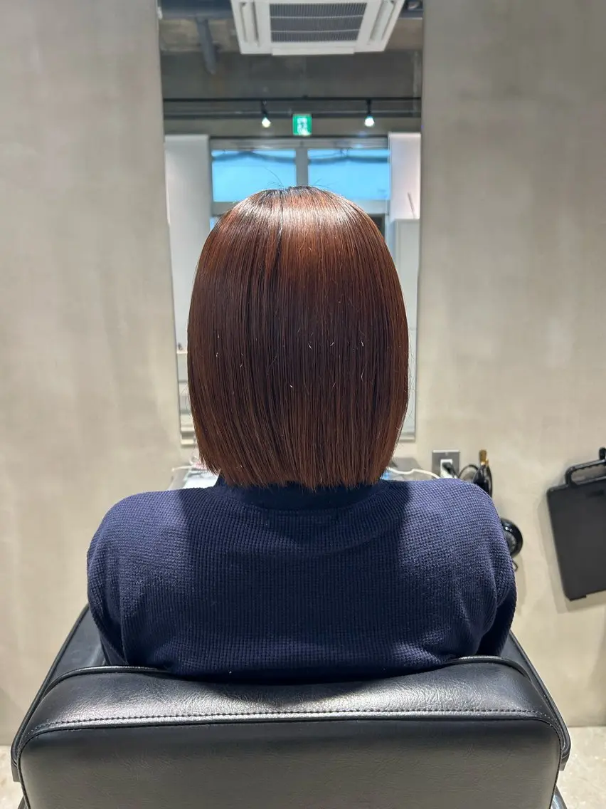 縮毛矯正 大田 釉唯のヘアスタイル
