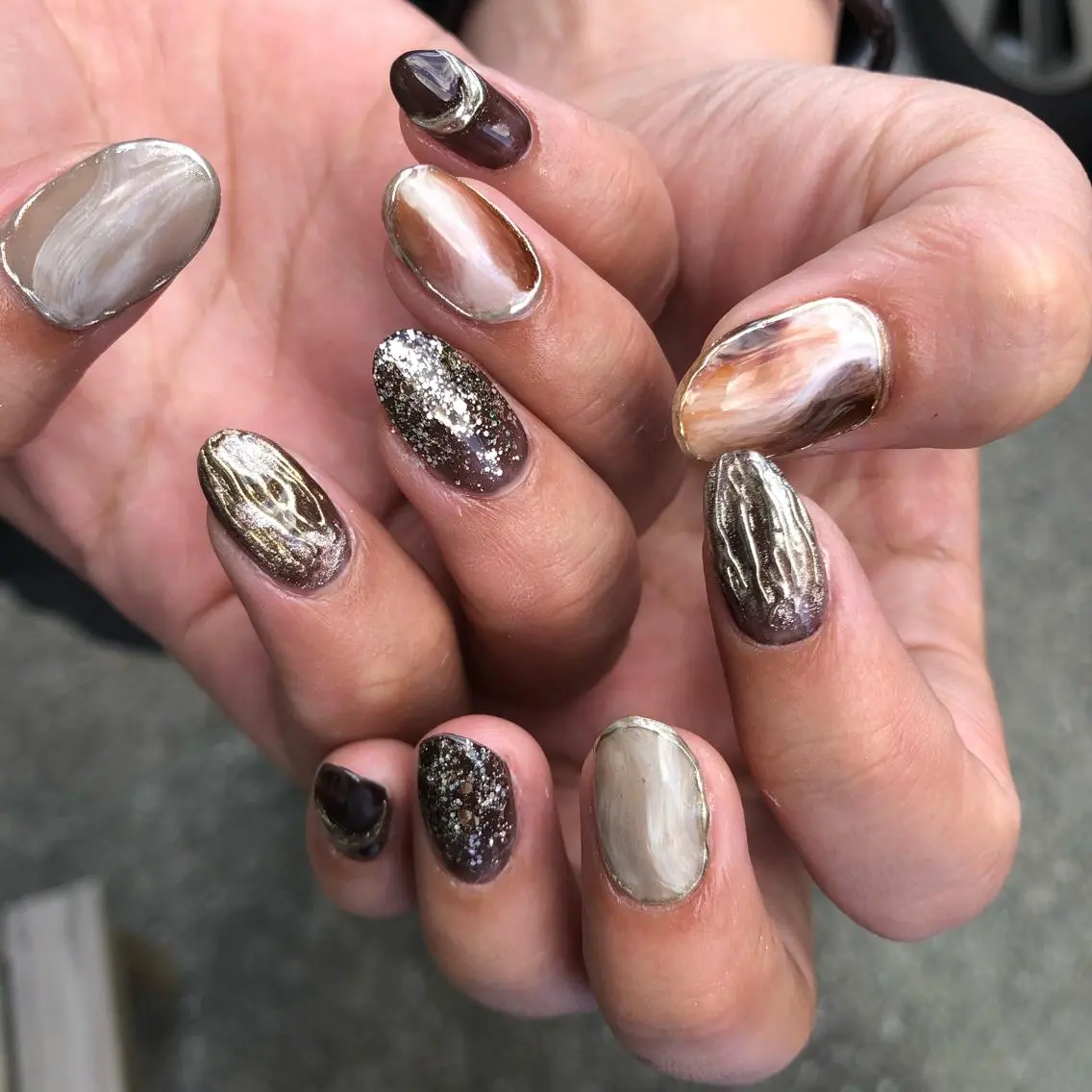 ネイル ハンドネイル MAKANI salonのネイルデザイン