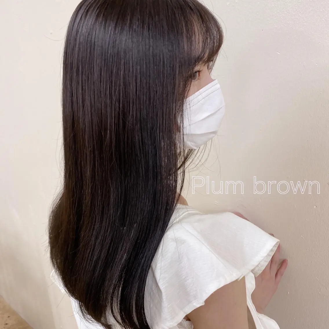 セミロング カラー ヘアアレンジ ネイル マツエク・マツパ 𓏸レイヤー髪質改善 透けカラーカノン🫧のヘアスタイル