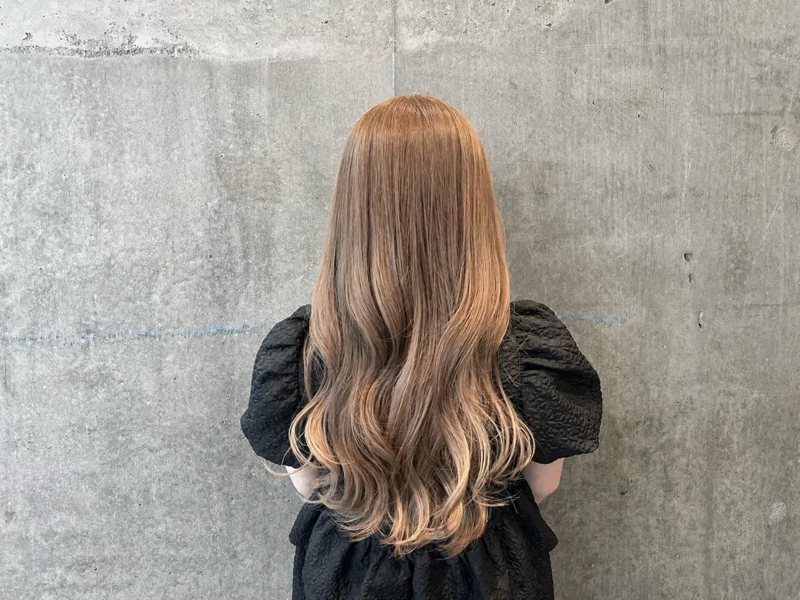 ロング カラー 蓮見友里 PiSTA/portのヘアスタイル
