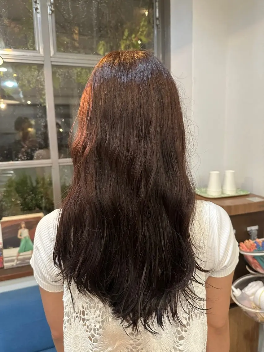 ロング カラー 赤坂 柊誠のヘアスタイル