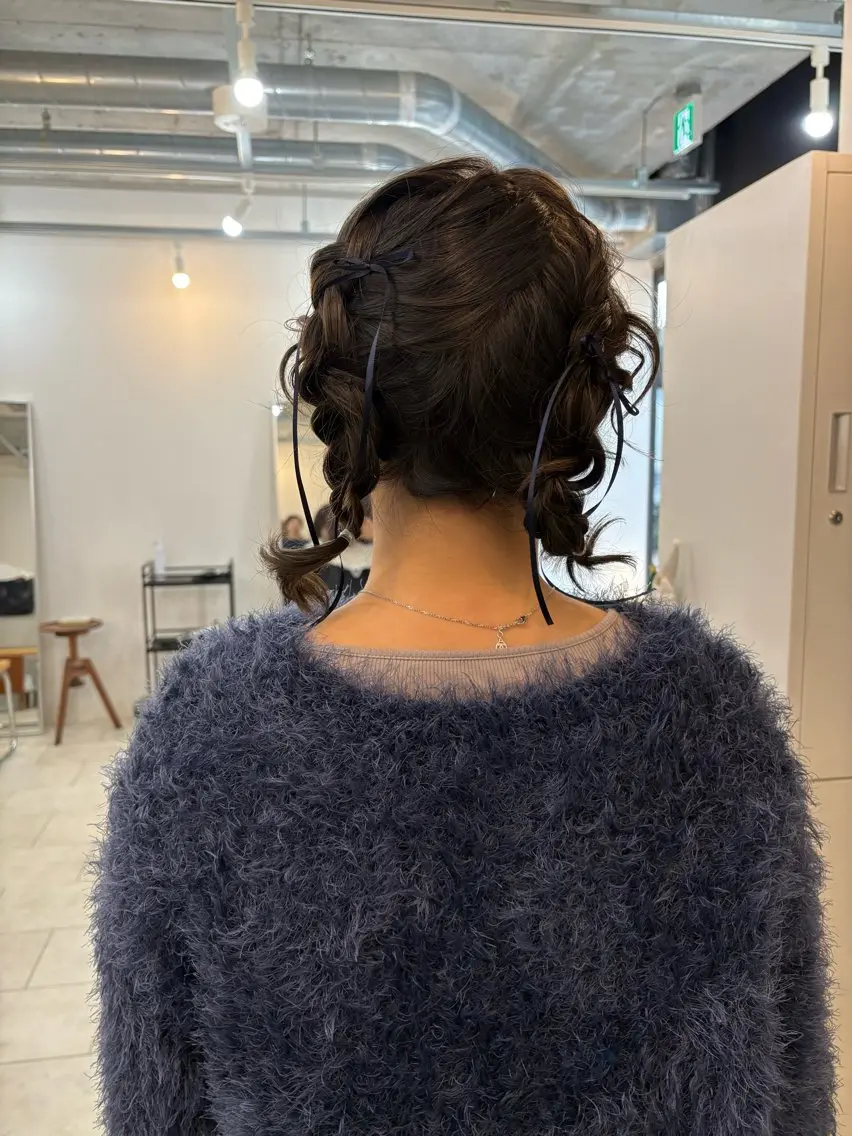 ショート ヘアセット eri kinjoのヘアスタイル