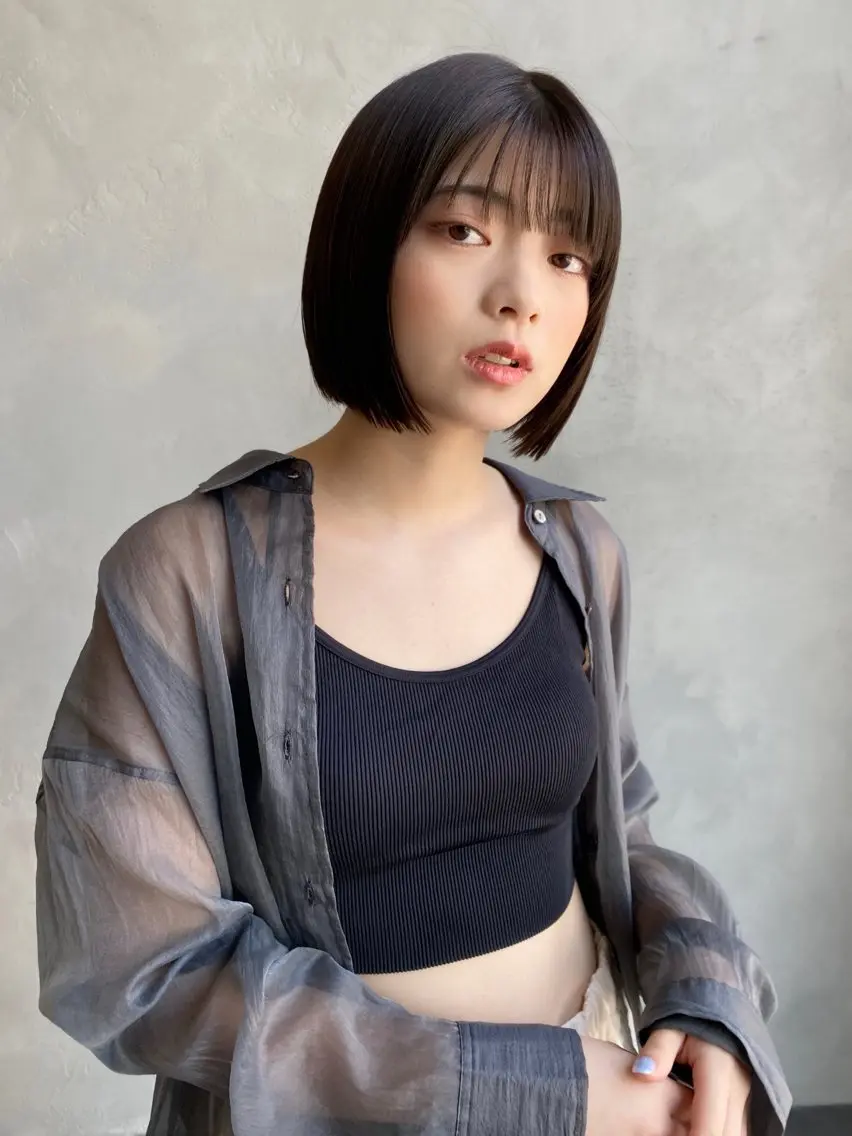 ショート カラー Ash中目黒店 榊間茜のヘアスタイル