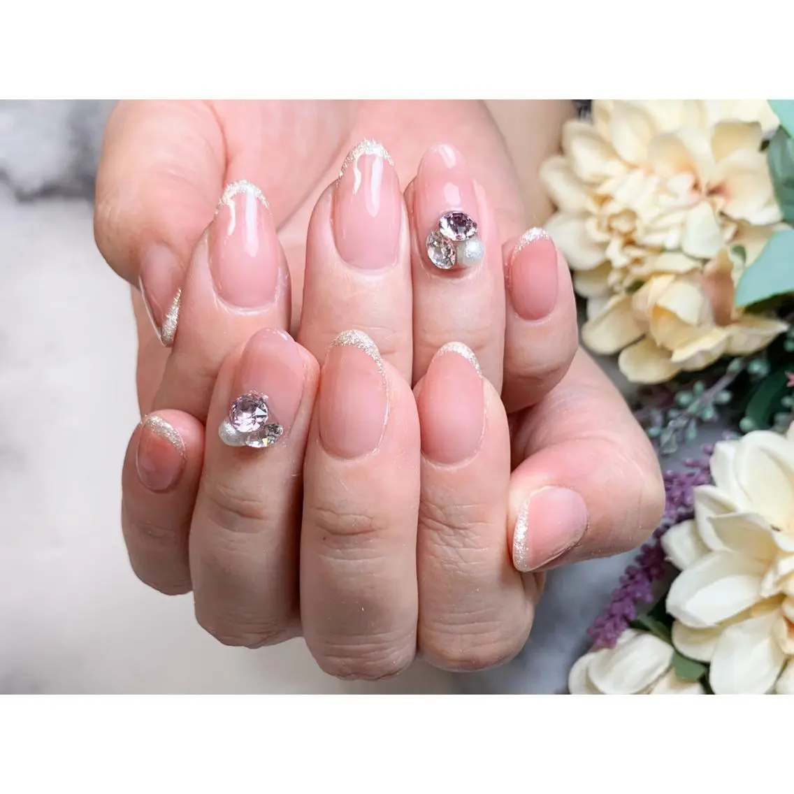 ネイル ピンク nailsalon maluriのネイルデザイン