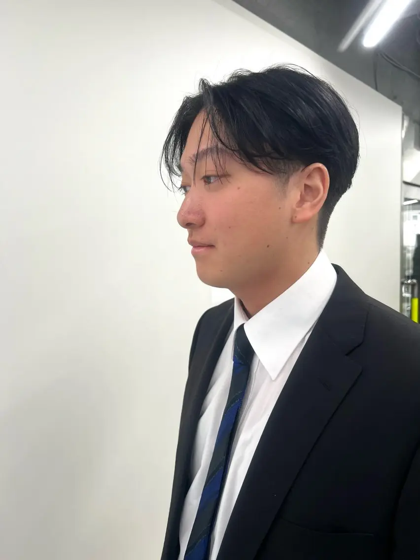 メンズ センターパート 安達凜太郎 レイヤーカットのその他イメージ