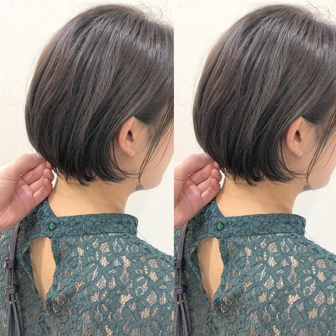 ショート 横浜ブリーチムラ直し ハイトーン/ブリーチのヘアスタイル