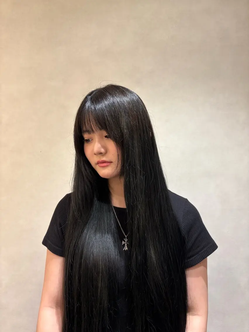 ロング 空閑 永知のヘアスタイル