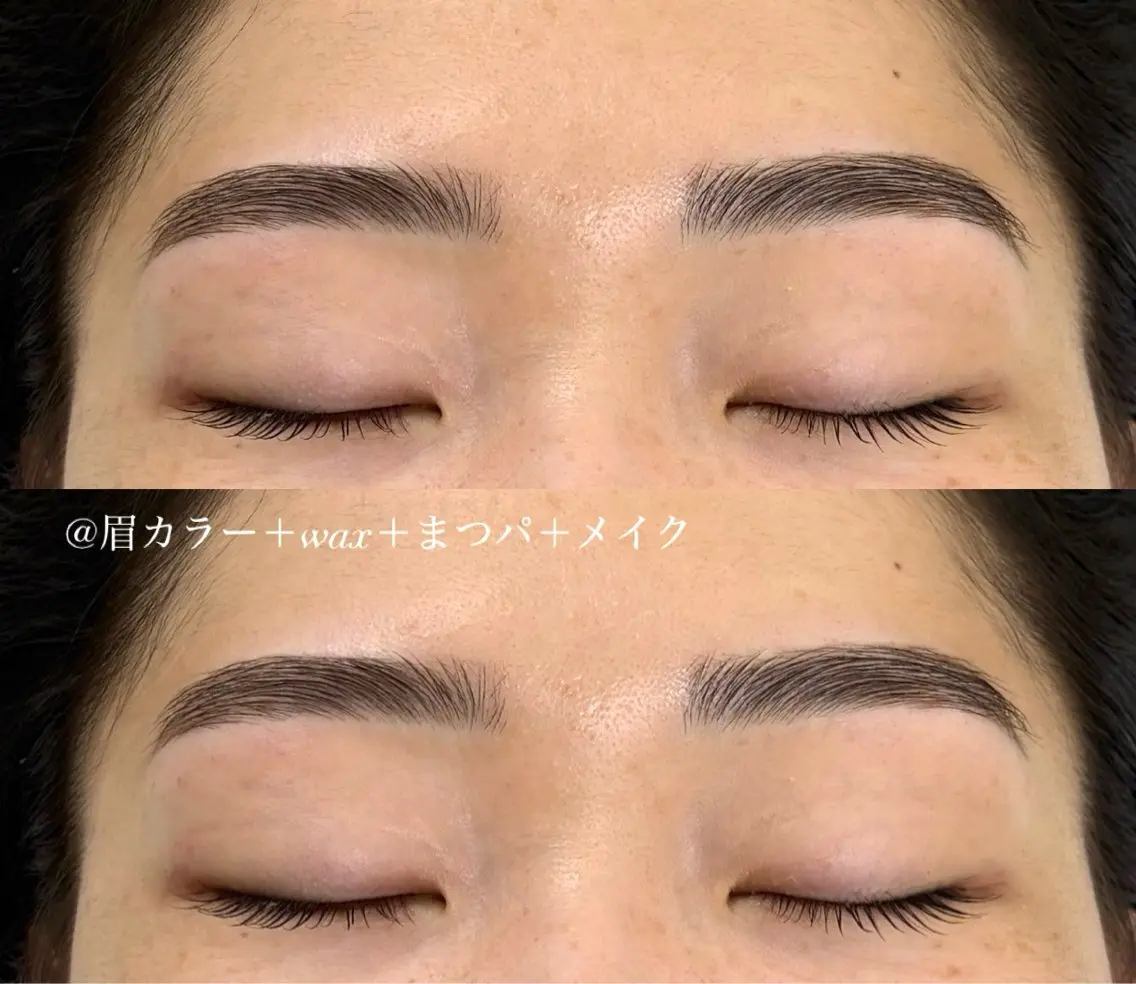 アイブロウ ワックス脱毛 眉カット その他(アイブロウ) 黄金比ナチュラル眉 /im_momokaの眉毛・アイブロウイメージ