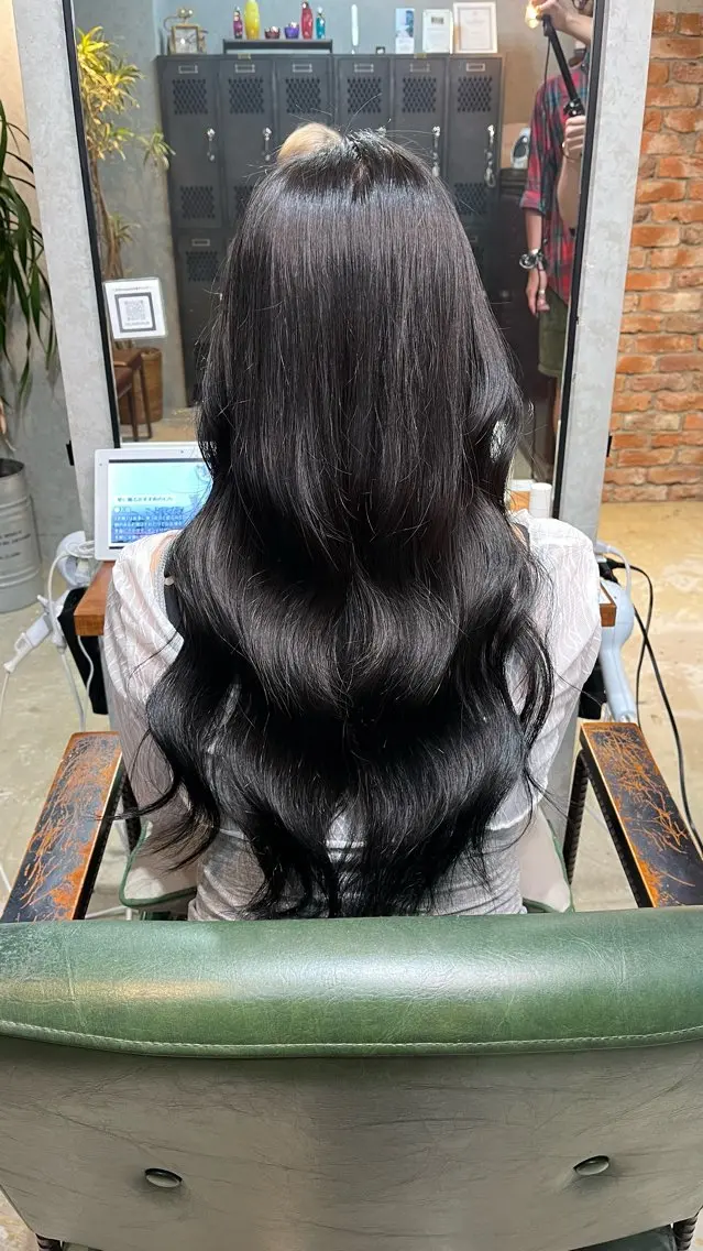 ロング カラー メンズ ”骨格似合わせ” 美容師NAKOのヘアスタイル