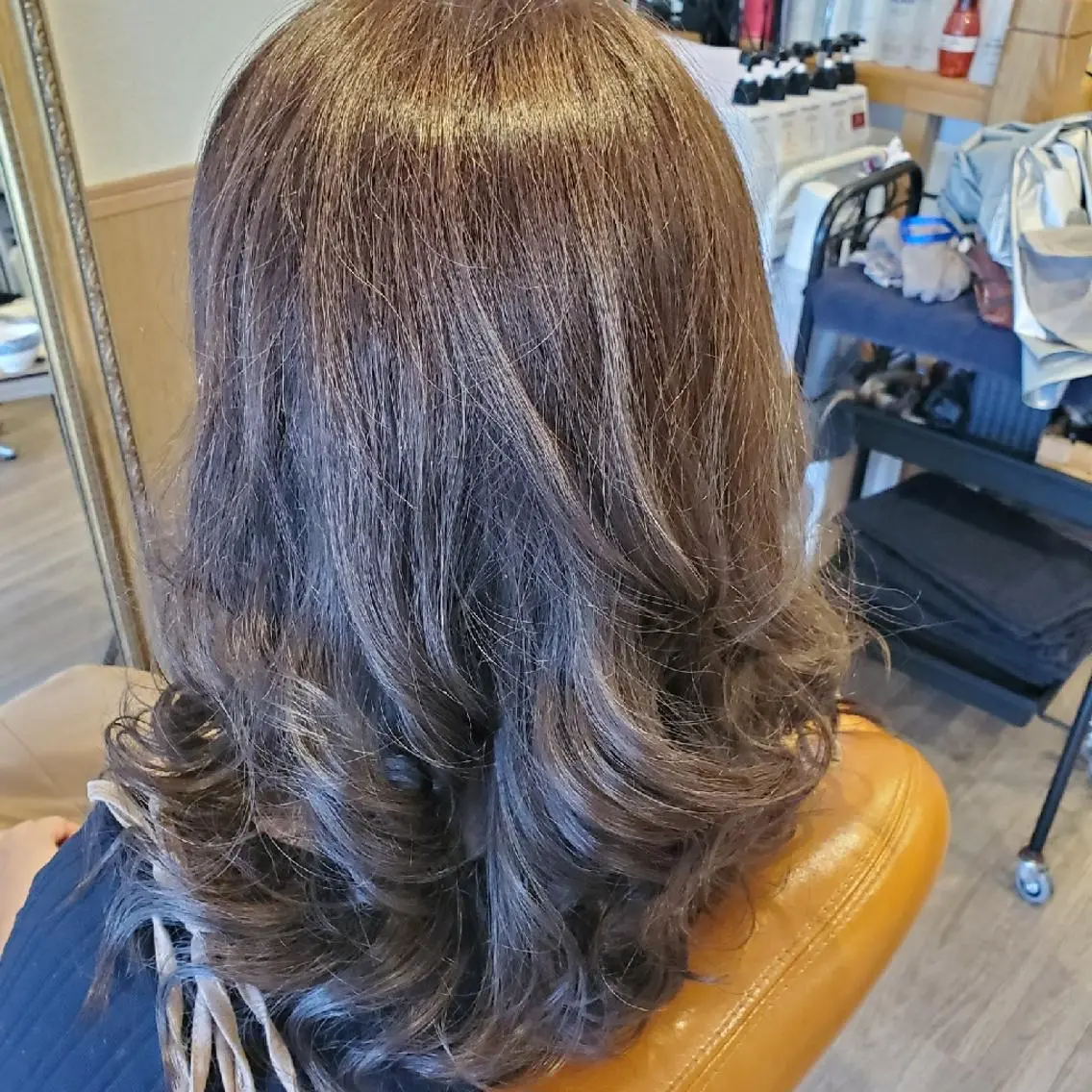 ロング カラー カット ヘアカラー トリートメント spa hair ark 富井直美のヘアスタイル