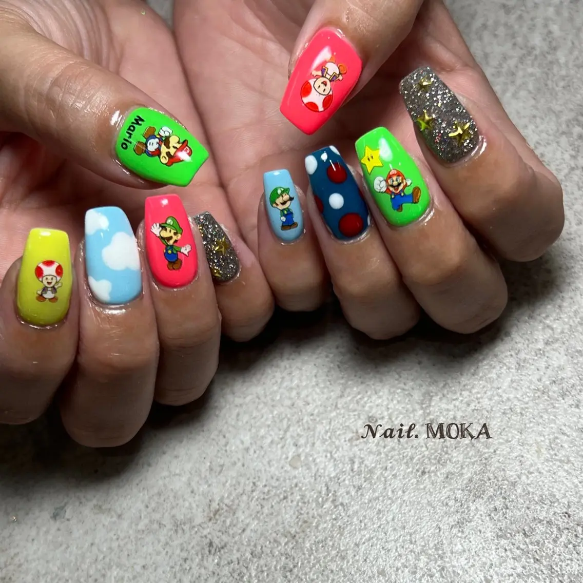 ネイル nail. MOKAのネイルデザイン