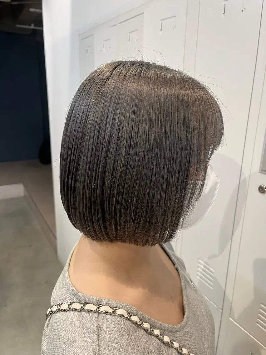 ショート カラー ボブ カット ヘアカラー 🌷レイヤーカット/ フルキシオリ🌷のヘアスタイル