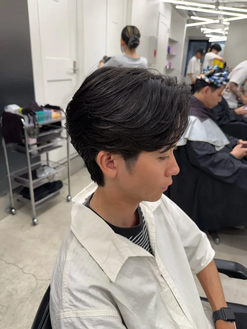 メンズ 深谷 侑亮のヘアスタイル