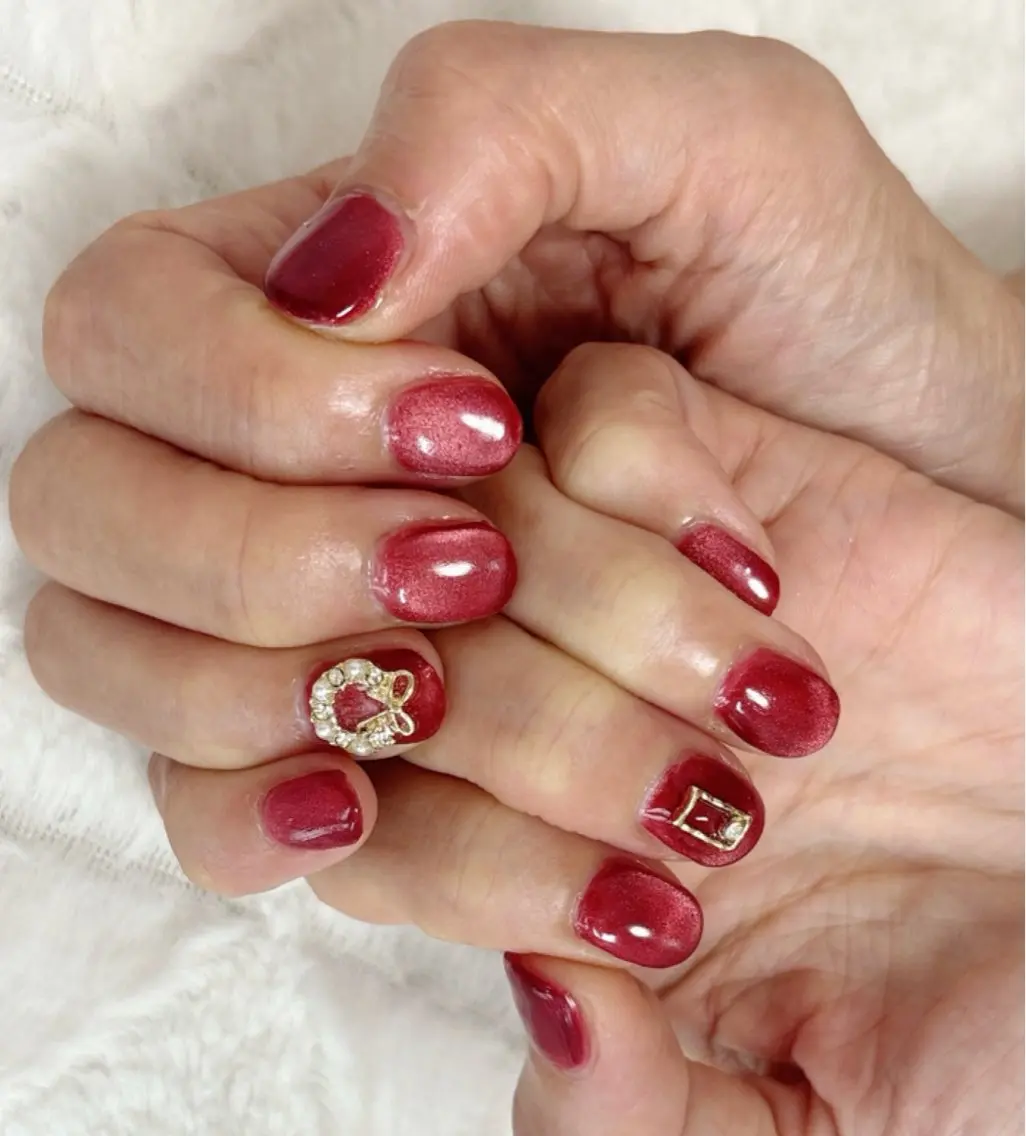 ネイル ワンカラーネイル nail salon はるりのネイルデザイン