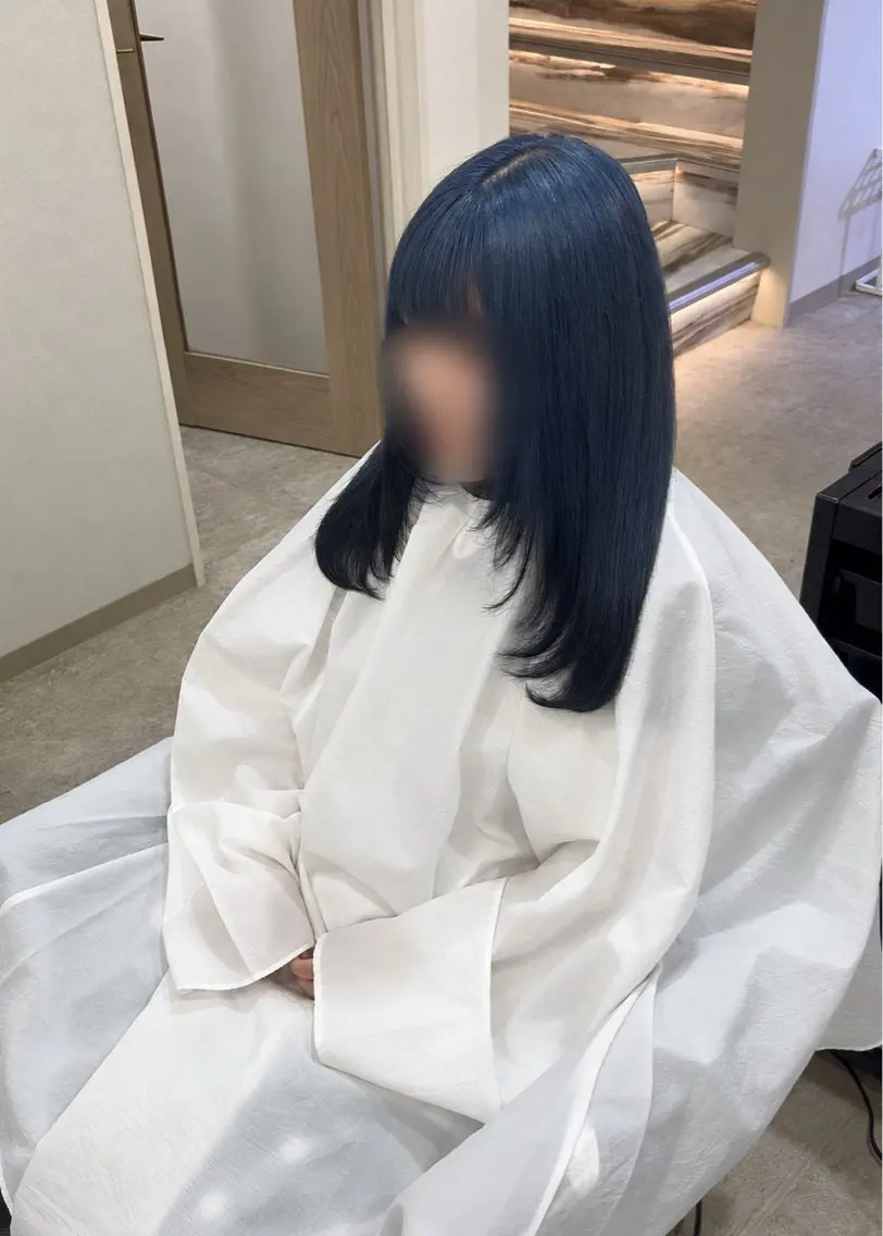 セミロング ヘアカラー PSY(サイ)池袋 AIRIのヘアスタイル