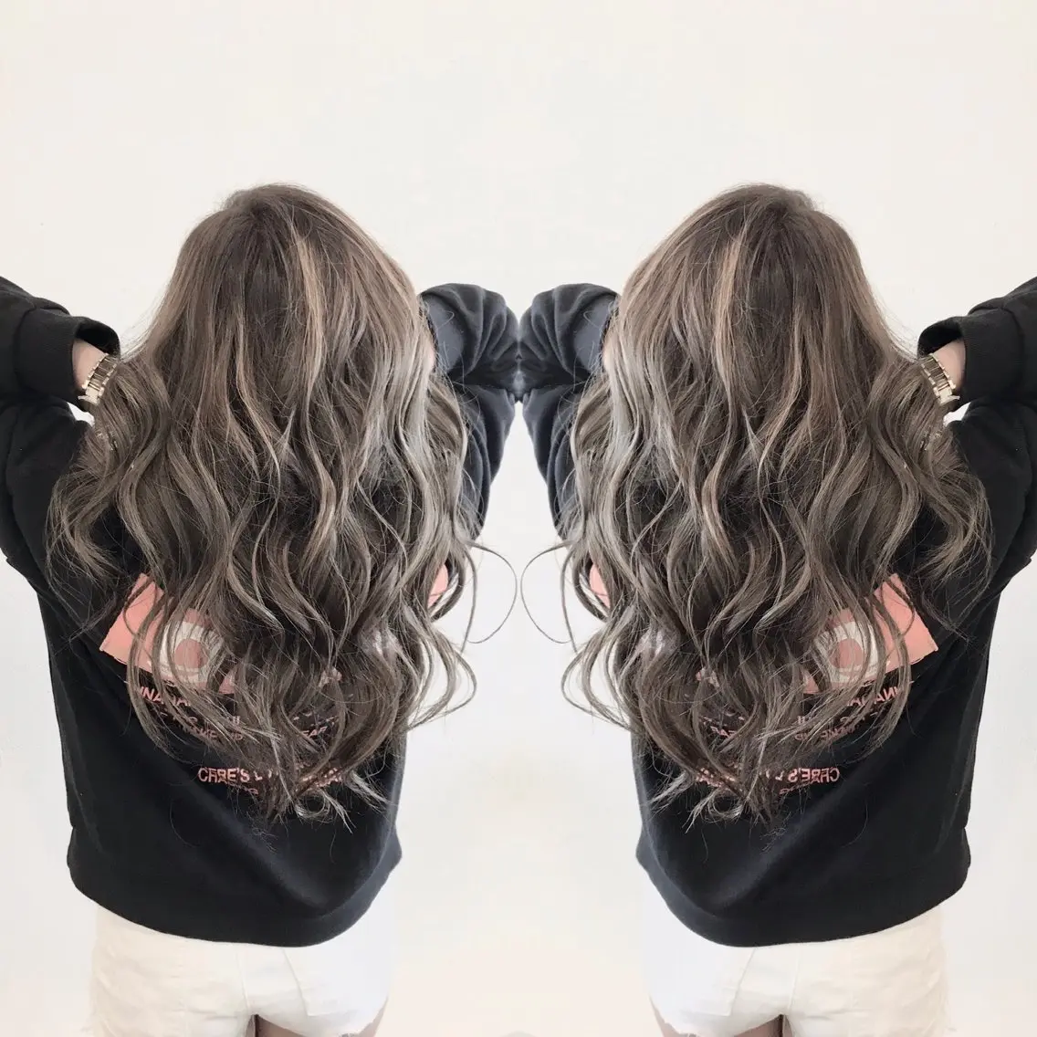ロング カラー VERDA KENのヘアスタイル