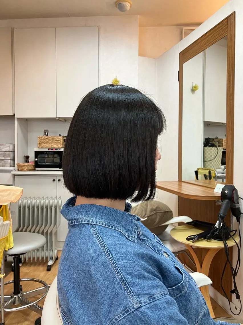 パサつき・広がり改善✨カット+ミルボンスムーストリートメントの写真