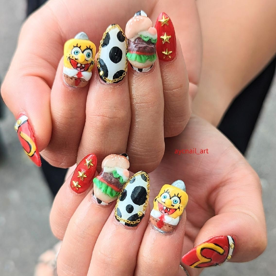 ネイル ハンドネイル 推しネイル | 　aycnailのネイルデザイン