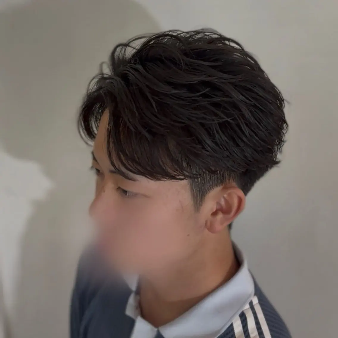 ショート パーマ メンズ フェザーパーマ メンズパーマ パーマ 🔥YUSEI 🔥のヘアスタイル