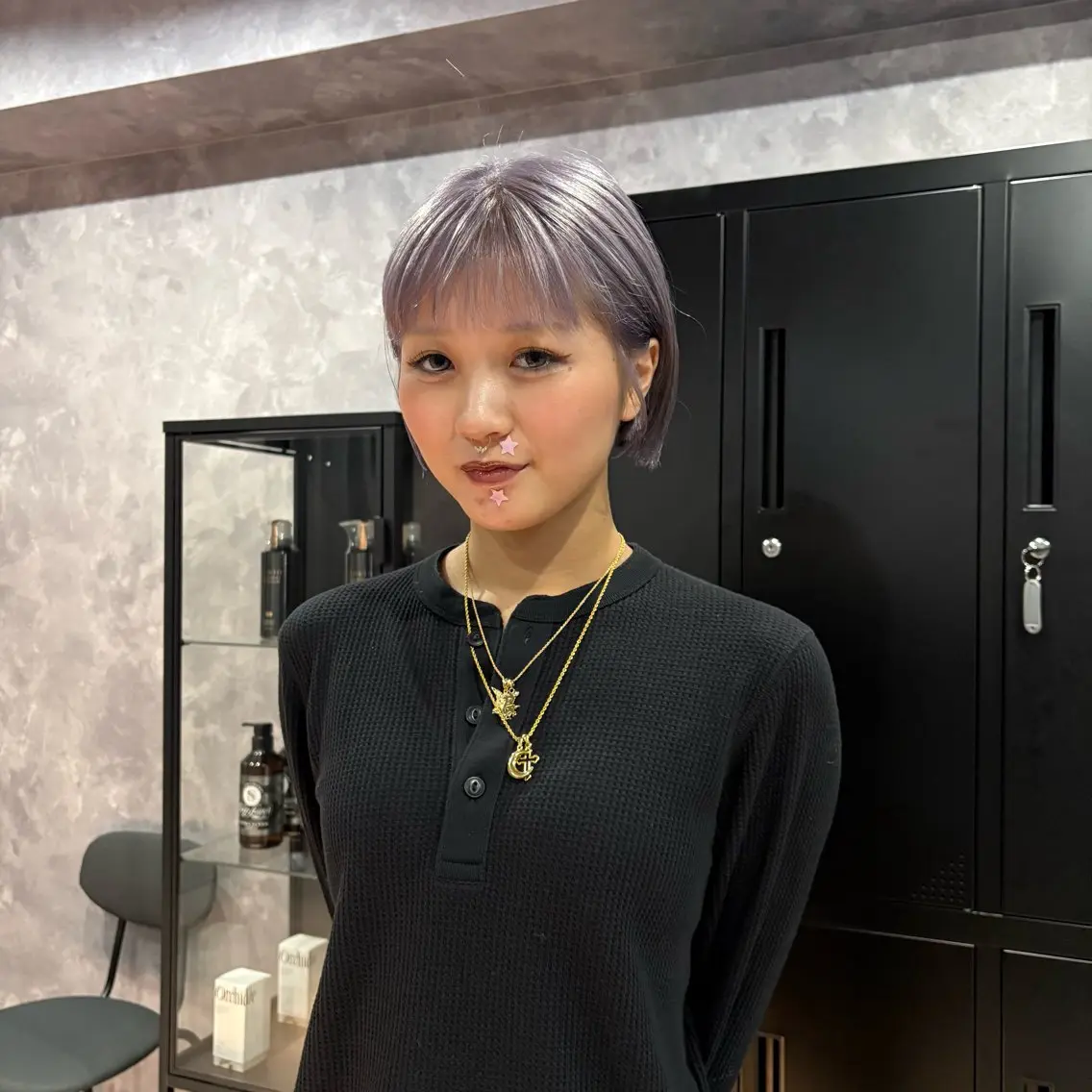 ショート カラー ヘアカラー nameless miichiのヘアスタイル
