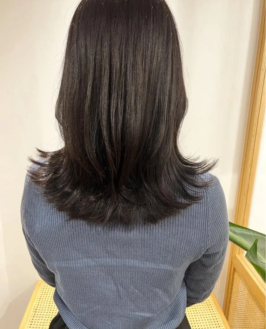 ミディアム 髪質改善ストレート Airi🪽🫧のヘアスタイル