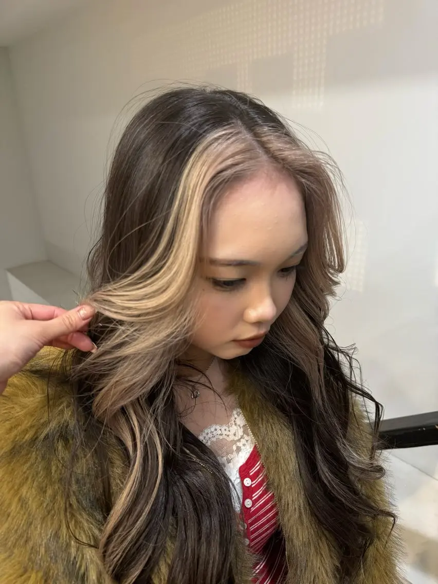 ロング ヘアカラー カットモデル募集 ✂︎❤️/ユーナのヘアスタイル