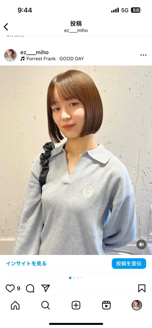 ショート 似合わせボブ🤍 女性らしさのあるヘアのヘアスタイル