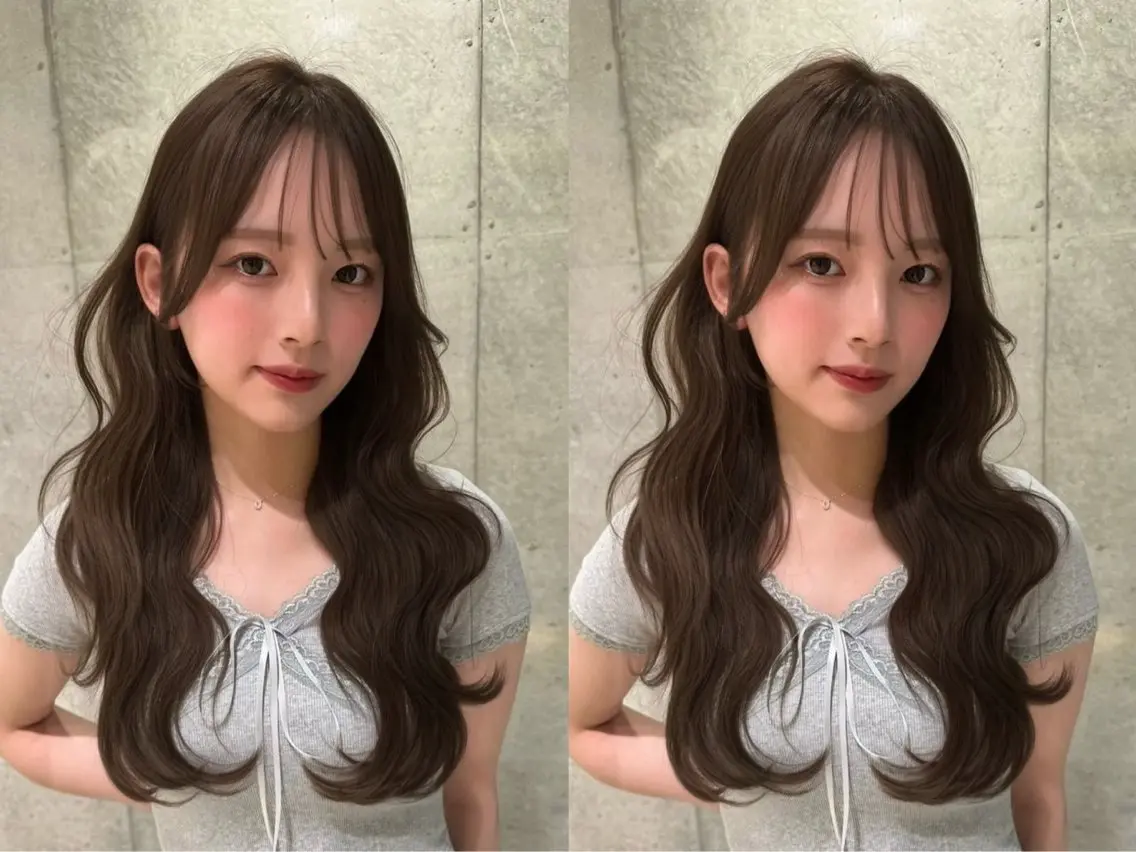 ロング 髪質改善 レイヤーカット 🎀透明感カラー shizuka🎀のヘアスタイル