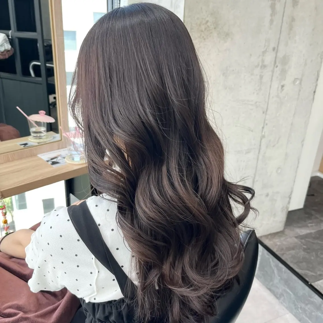 ロング カラー ヘアカラー トリートメント 🎀愛されモテ カラー🎀/moeのヘアスタイル