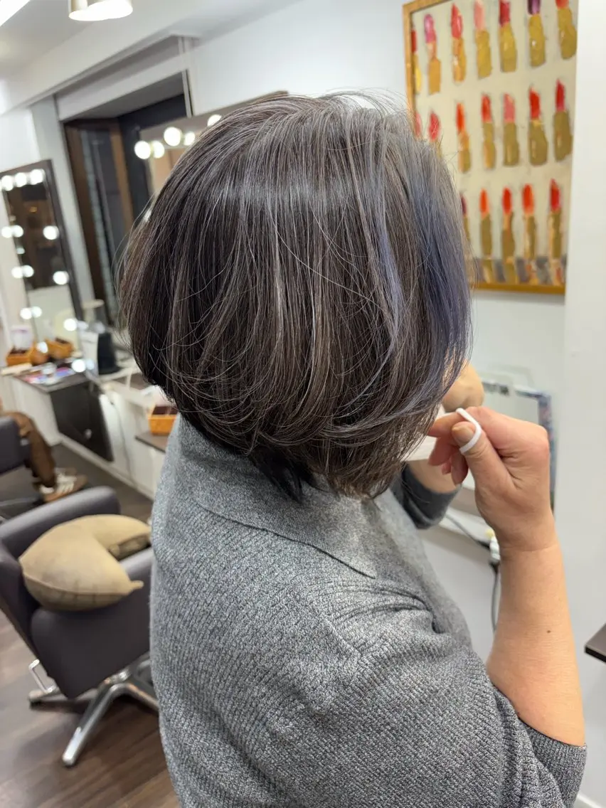 ショート カット ヘアカラー トリートメント ヘッドスパ 髪質改善FORMA 💫S.Katohのヘアスタイル