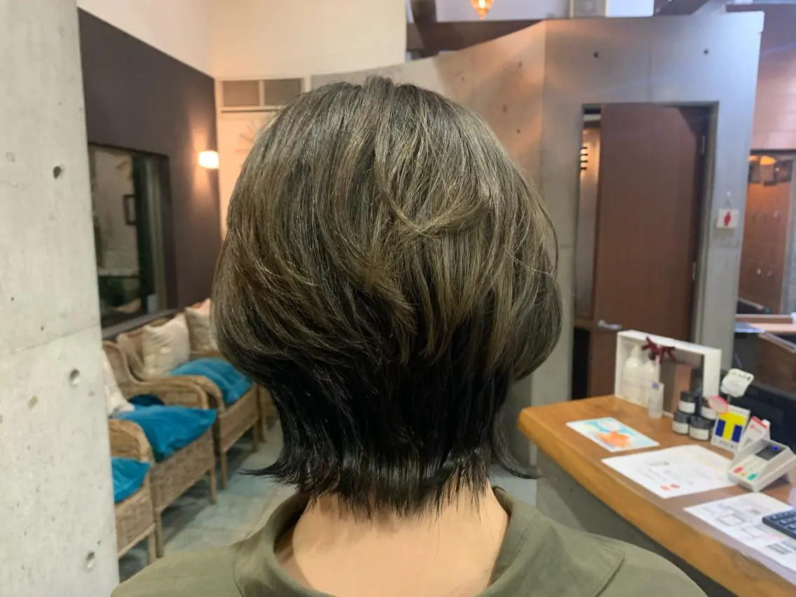 ショート ウルフカット 骨格似合わせカット✨ 林 まどかのヘアスタイル