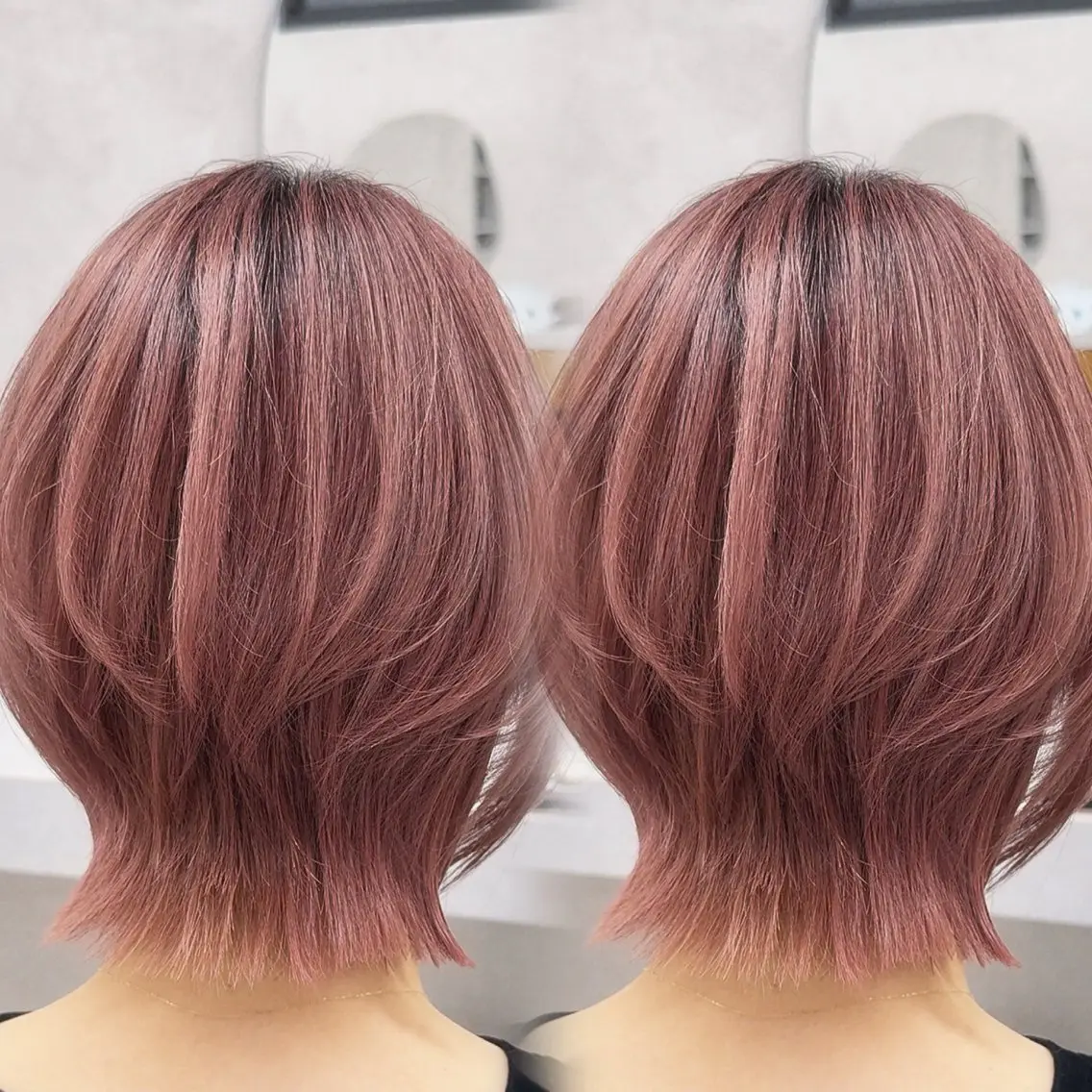 ショート カラー ✨NOAHLNOVA レイヤー・カラー✨のヘアスタイル