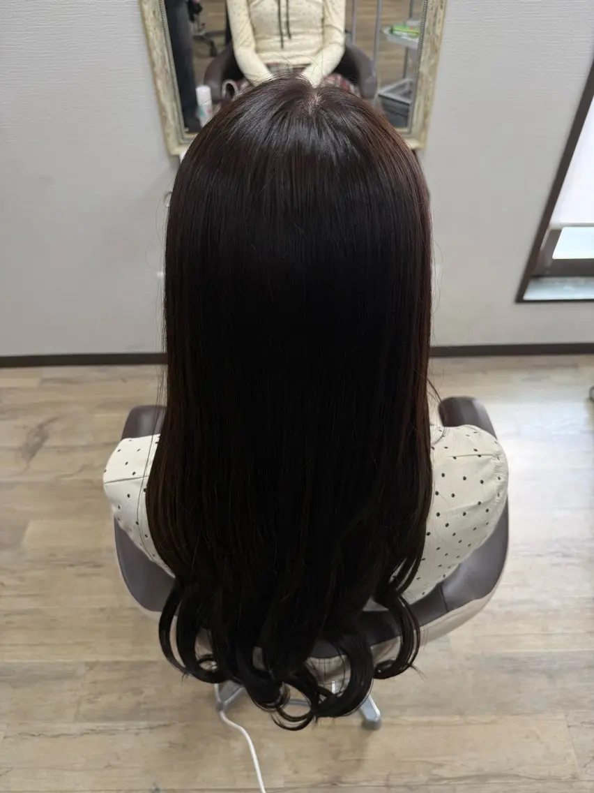 ロング カラー ヘアアレンジ 金村 周作のヘアスタイル