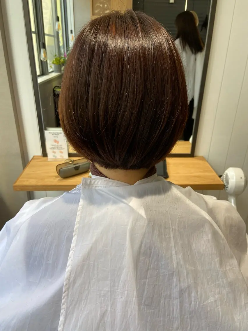 ショート ショートボブ ボブ ショートヘア 髪質改善資格保持者/ ナツミのヘアスタイル