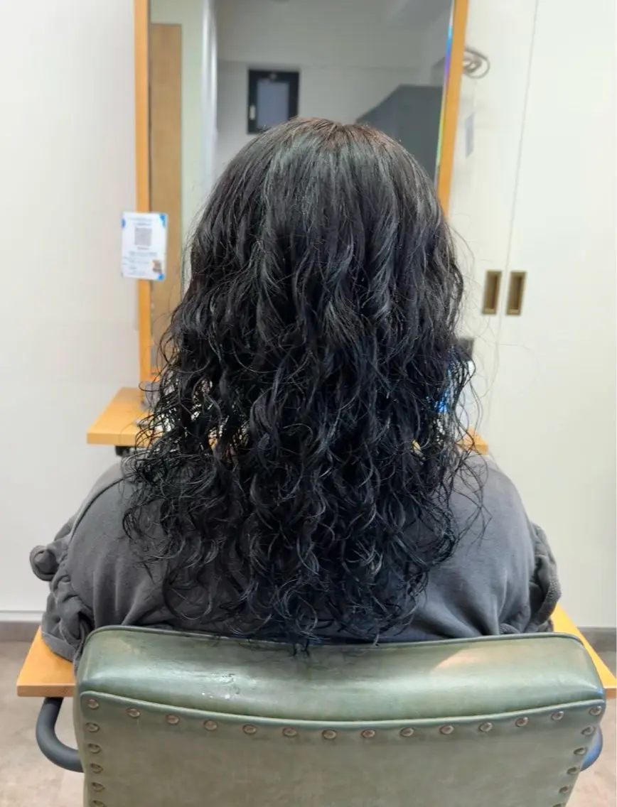 ロング カラー パーマ カット ヘアカラー パーマ トリートメント 髪質改善縮毛矯正/ エクステ/ひふみ🌛のヘアスタイル